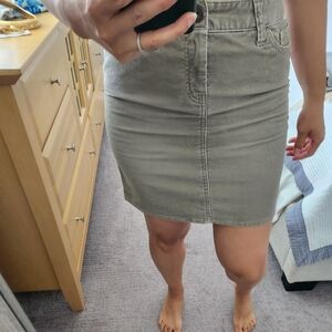 Eddie Bauer Corduroy Mini Skirt